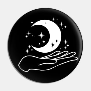 Holding The Night Sky Pin