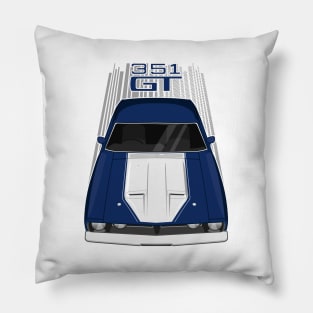 Ford Falcon XB GT 351 - Dark Blue Pillow