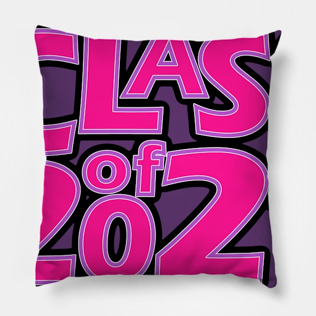 Grad Class of 2021 Pillow by gkillerb