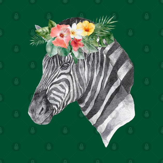 Portrait of a Zebra by Duck Cloud 9