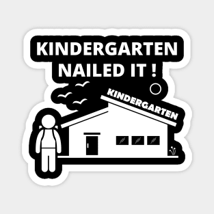 Graduation Class Of 2020 Boy Kindergarten Nailed It Magnet