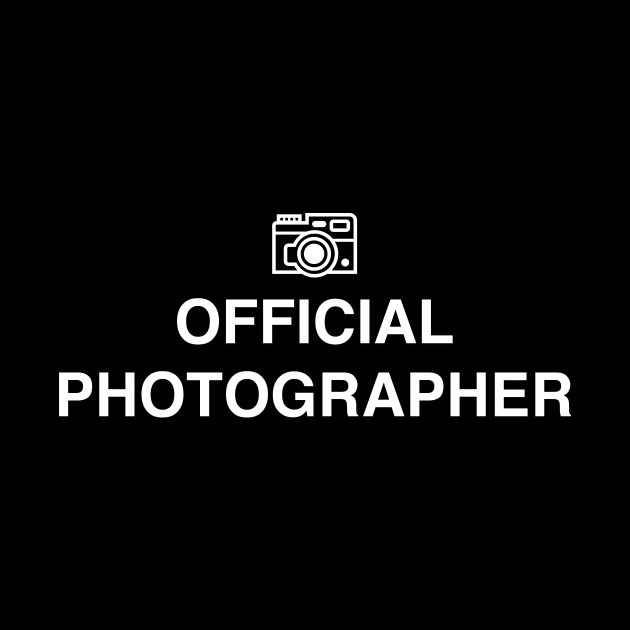 Official Photographer by joyandgrace