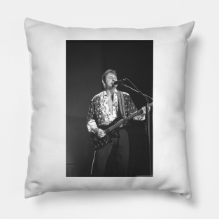 Greg Lake ELP BW Photograph Pillow