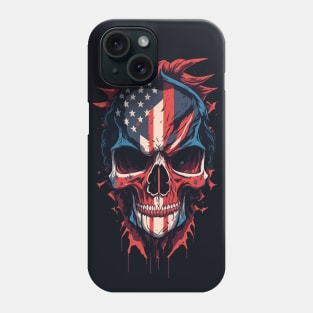 American Skull Phone Case