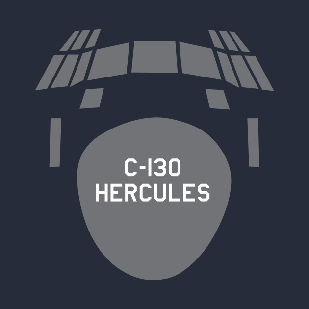 C-130 Hercules Front by Caravele