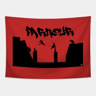 Parkour assassins 2 Tapestry