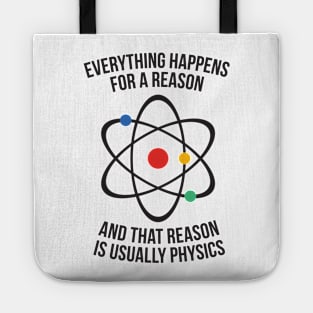 Everything happens for a reason - that reason is physics Tote