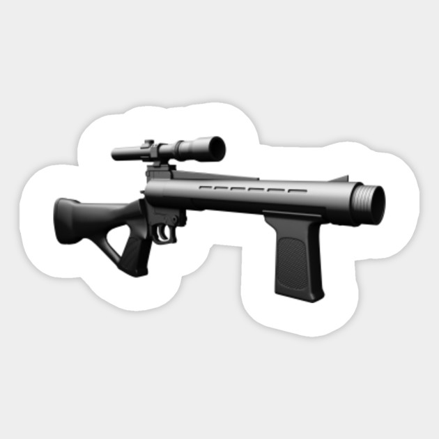 The Mandalorian Deathwatch Rifle Blaster Replica Mandalorian Sticker Teepublic Uk