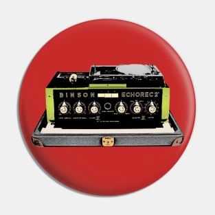 Binson Echorec / Guitar FX Fan Art Design Pin