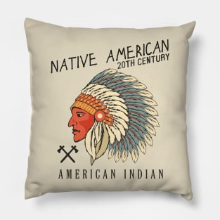 Native American Lovers T-shirts Pillow