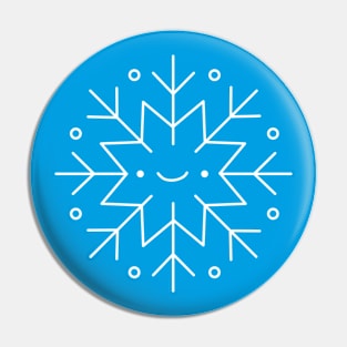 Cute winter snowflake Pin