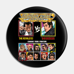 John Travolta Pin - Saturday Night Fighter - John Travolta VS by RetroReview