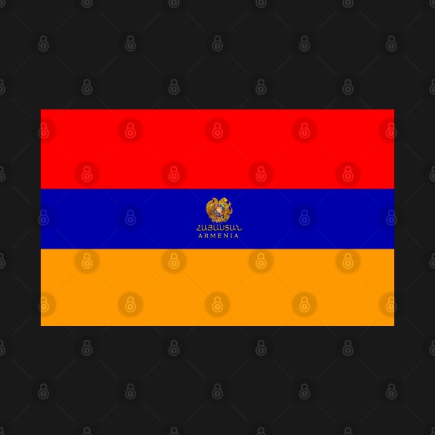 Armenian Flag (Եռագոյն) by doniainart