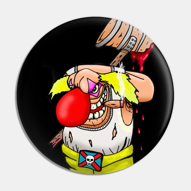 Killer Clown Pin by harmount