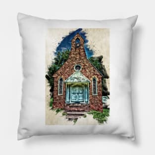 Country Chapel Pillow