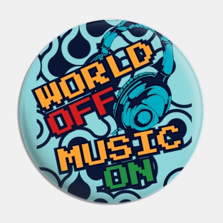 WORLD OFF by WOOF SHIRT Pin