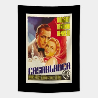 Casablanca Movie Poster Tapestry