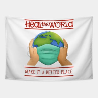 Heal The World Tapestry