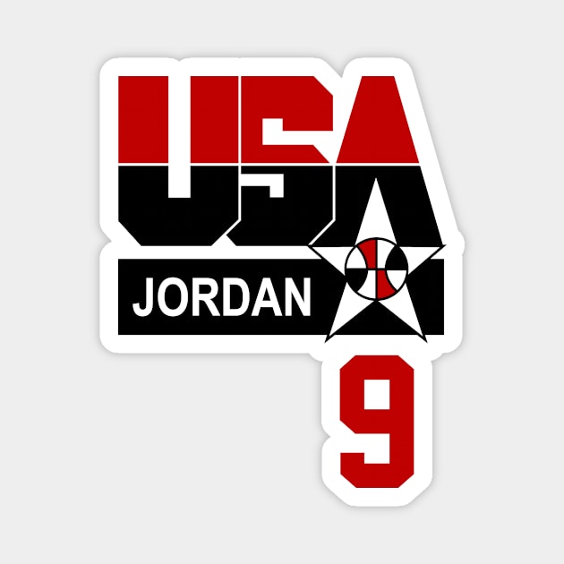 Michael Jordan Jersey Magnet by Super Secret Villain