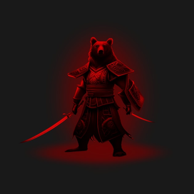 Samurai Bear by DUSTRAGZ