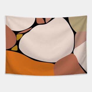 Original abstract modern minimalist design art Tapestry