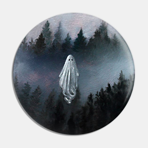 Haunted forest Pin by Wallflower Ghost