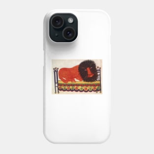 Maria Primachenko - lion 1947 Phone Case