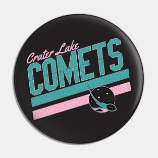 Crater Lake Comets Double Stripe Pin