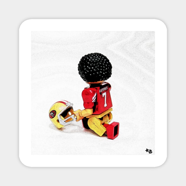 Take A Knee Magnet by BeastieToyz