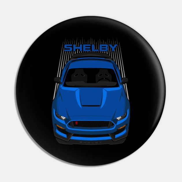 Ford Mustang Shelby GT350R 2015 - 2020 - Velocity Blue Pin by V8social