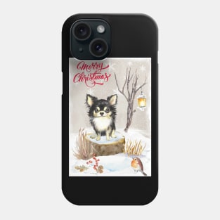 Chihuahua Merry Christmas Santa Dog Phone Case