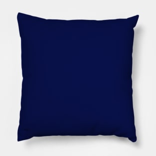 Classic Navy Blue Solid Color Pillow