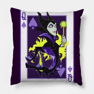 Evil queen of Spades Pillow