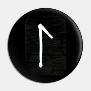 Laguz | Elder Futhark Runes Pin