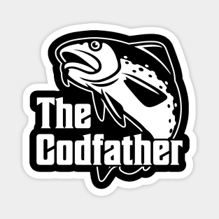 The Codfather Cod Fish Catcher Fishing Daddy Dad Magnet