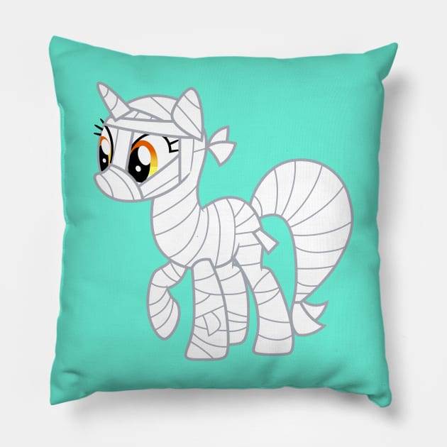 Mummy Lyra Pillow by CloudyGlow