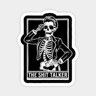 Funny Tarot Card : The Shit Talker Magnet