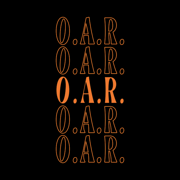 Graphic Lovely O.A.R Name Flowers Retro Classic Styles by MakeMeBlush