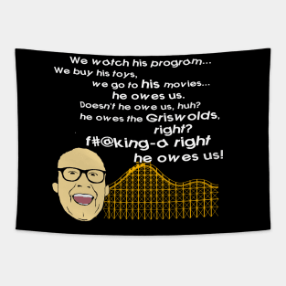 Clark Griswold Walley World Tapestry