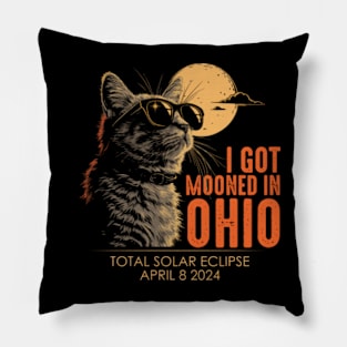 I Got Mooned In Ohio Pillow