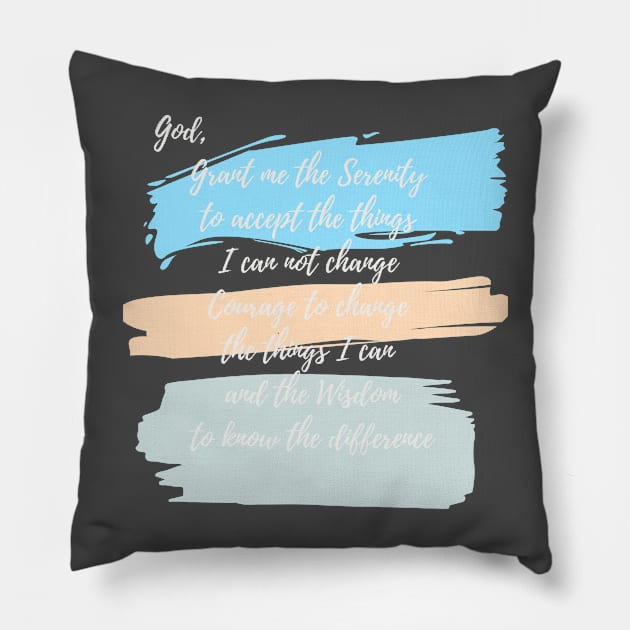 Serenity Prayer Pillow by Gifts of Recovery