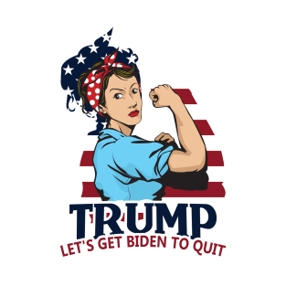 TRUMP Let's get Biden to Quit T-Shirt