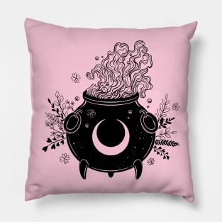 witch's cauldron Pillow