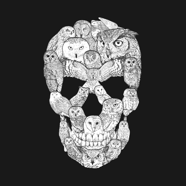 Owl Skull by Dinny