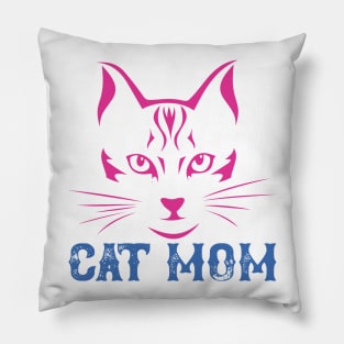 Loving Cat Mom Pillow