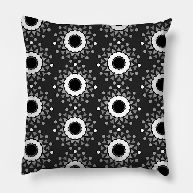 African print seamless pattern Pillow by Spinkly