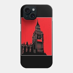 Back printed Big Ben London design Phone Case