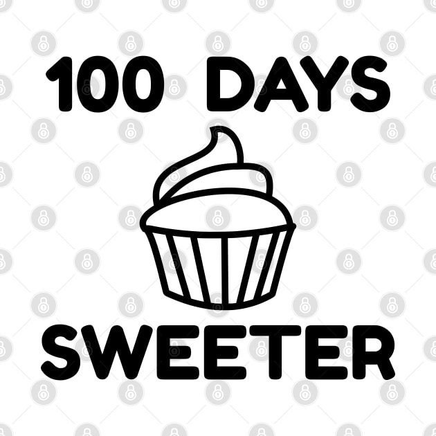 100 Days Sweeter - 100 Days Of School by Petalprints