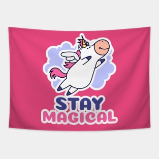 unicorn stay magical Tapestry