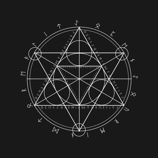 Transcend Arcane Circle - Dark by typelab